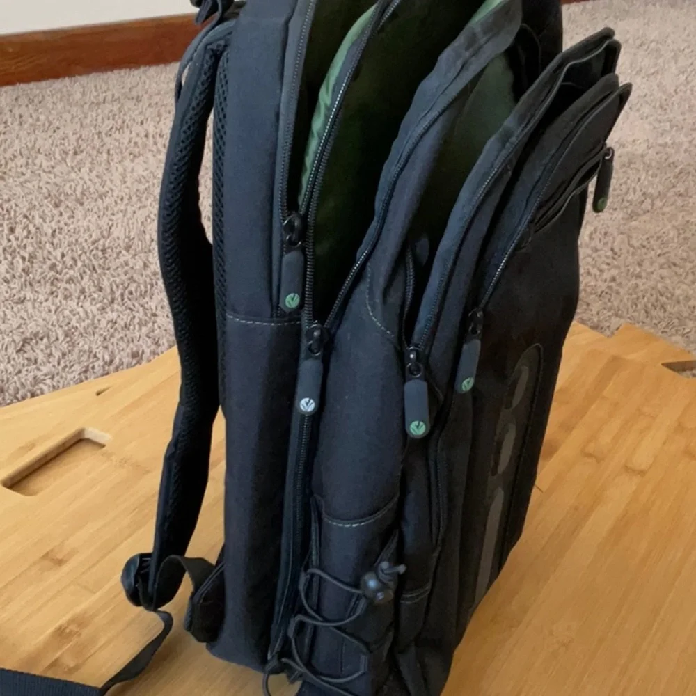 Targus 27L Spruce EcoSmart Travel Laptop Backpack. NWT.